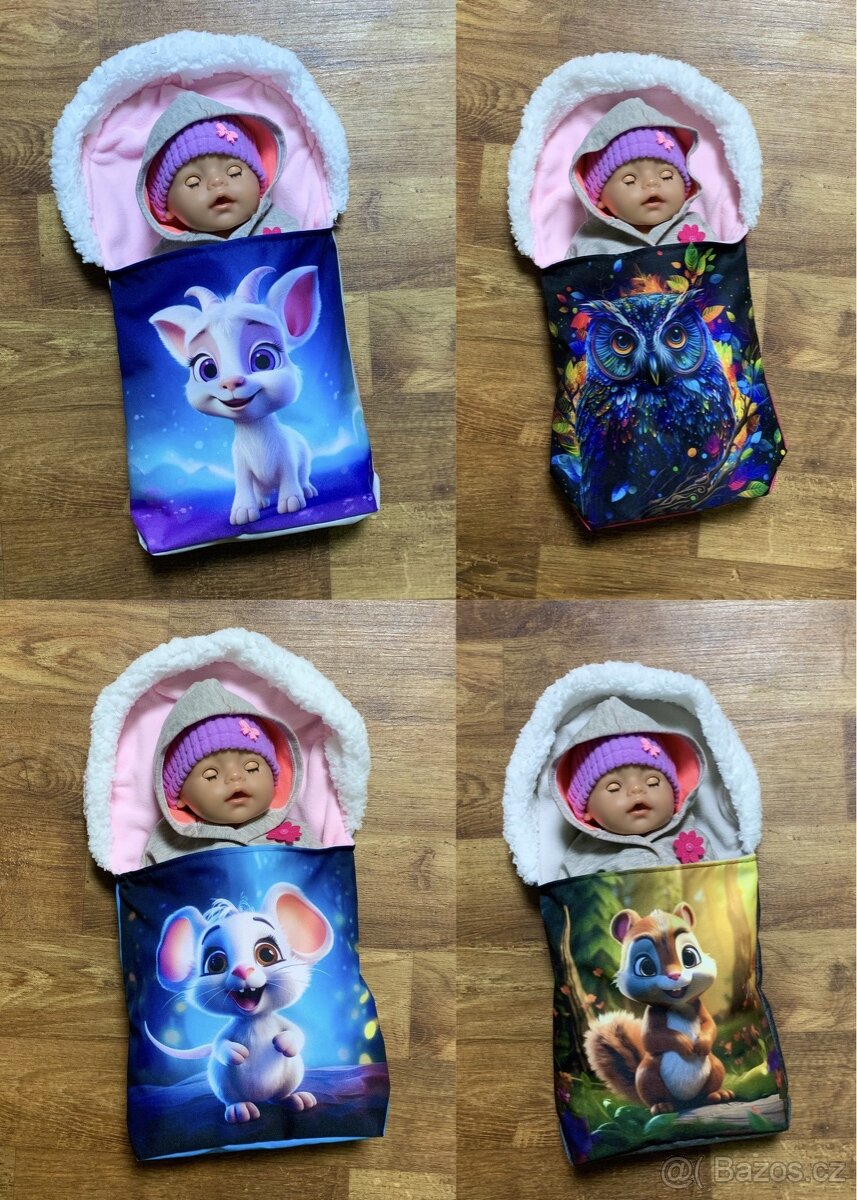 spací pytel pro baby born 43cm