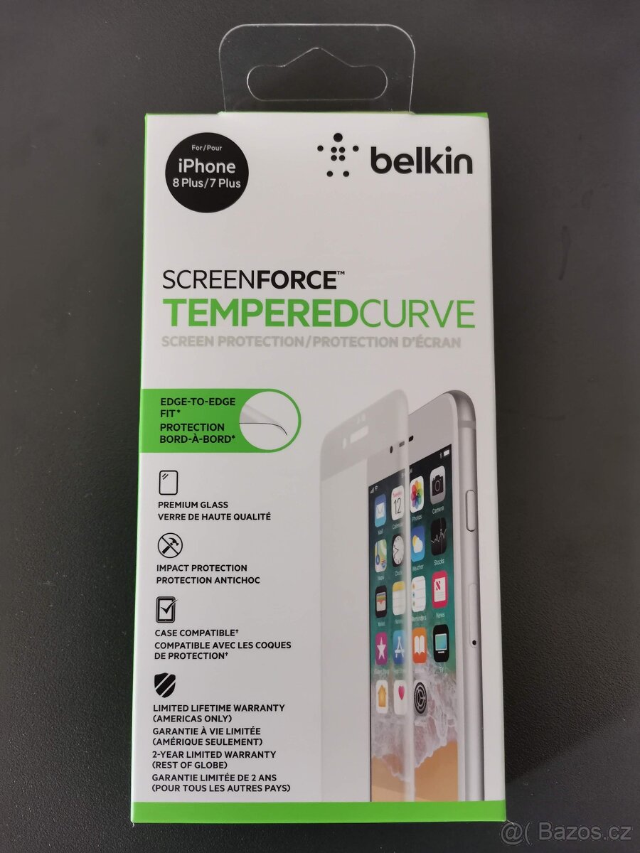 Ochranné sklo iPhone 8 Plus / 7 Plus