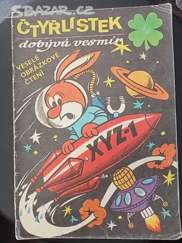 Čtyřlístek č. 5, Čtyřlístek dobývá vesmír (cc)