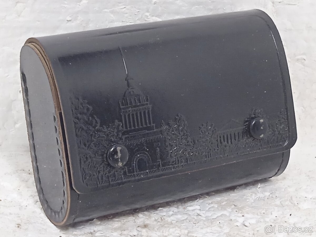 Retro kožené pouzdro