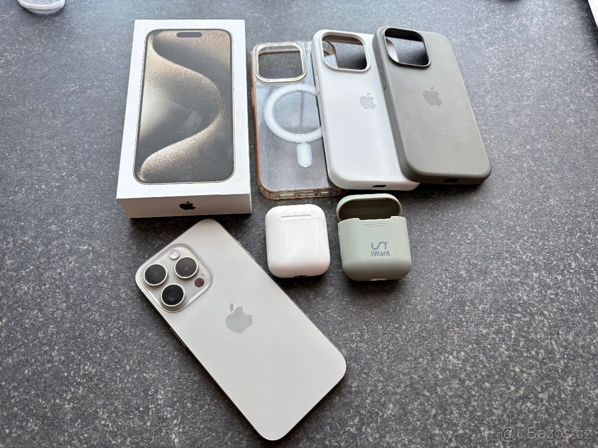 iPhone 15 pro + AirPods