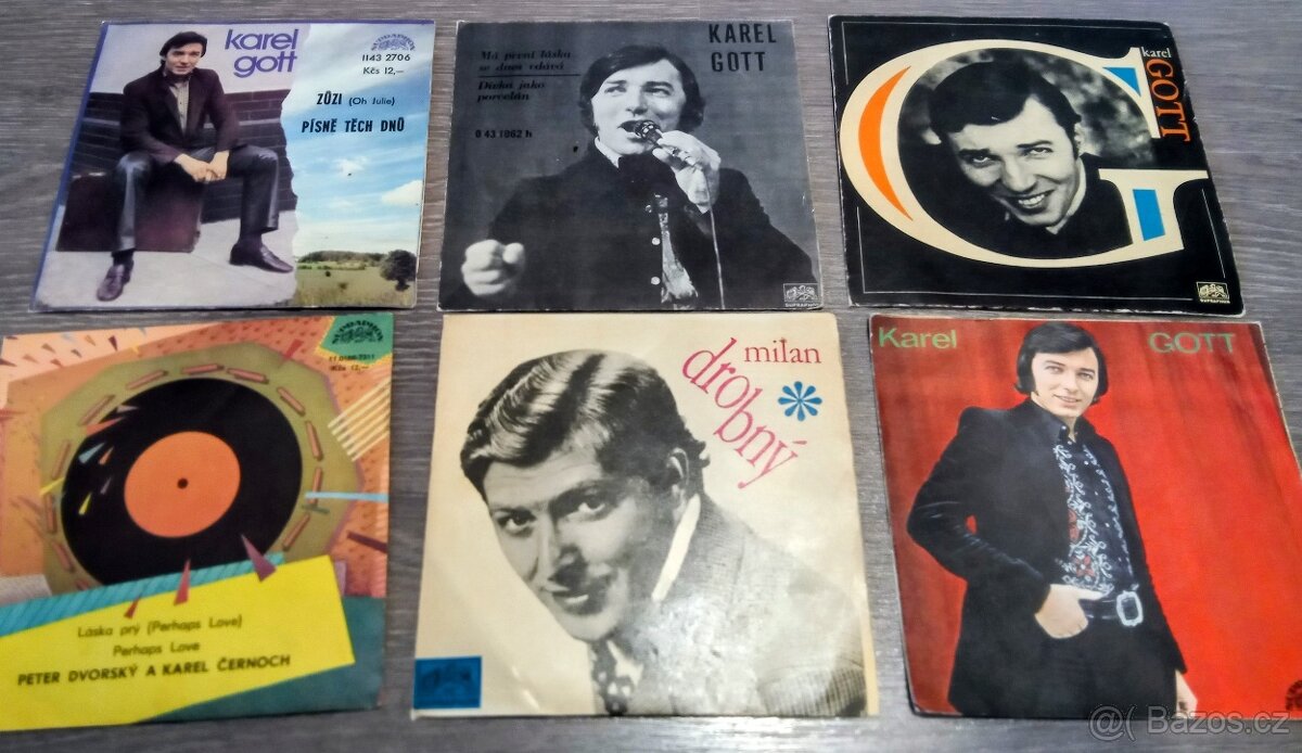Gramodesky Karel Gott
