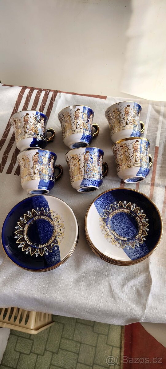 Řecký porcelán souprava