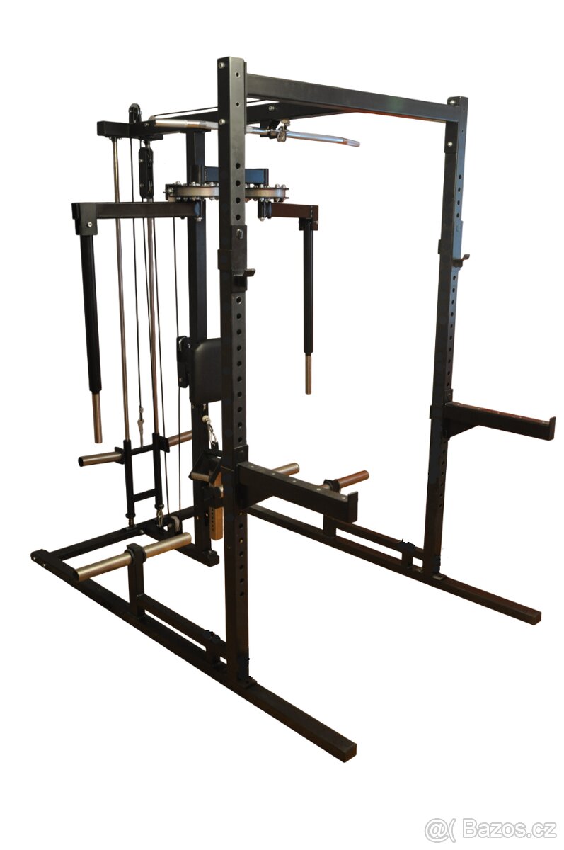halfrack s kladkou+peckdeck/deltdeck
