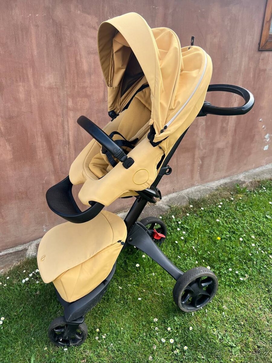 Stokke Xplory X 2021 - golden yellow - KV, Praha, Brno