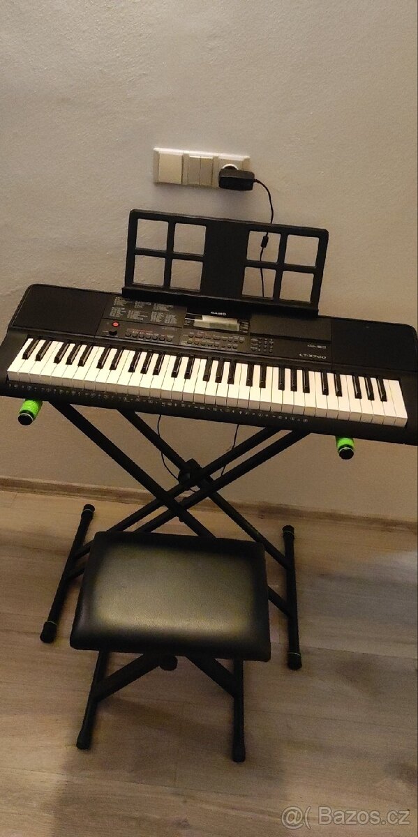 Klávesy Casio