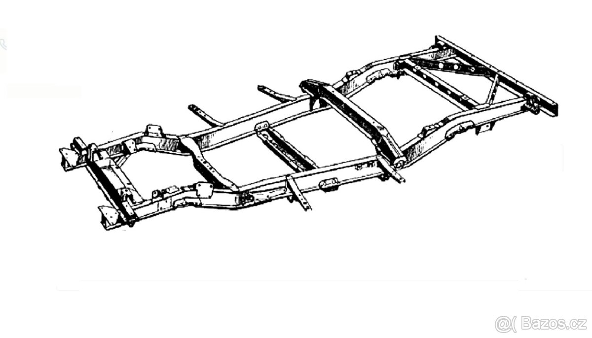 Nový rám GAZ 69/69A