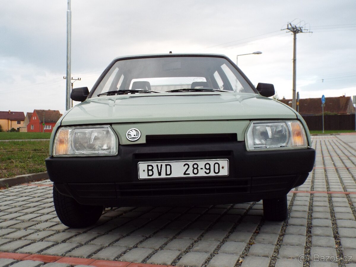 Škoda Favorit 136lux r.v 1990, platná STK, Eko daň zaplacena