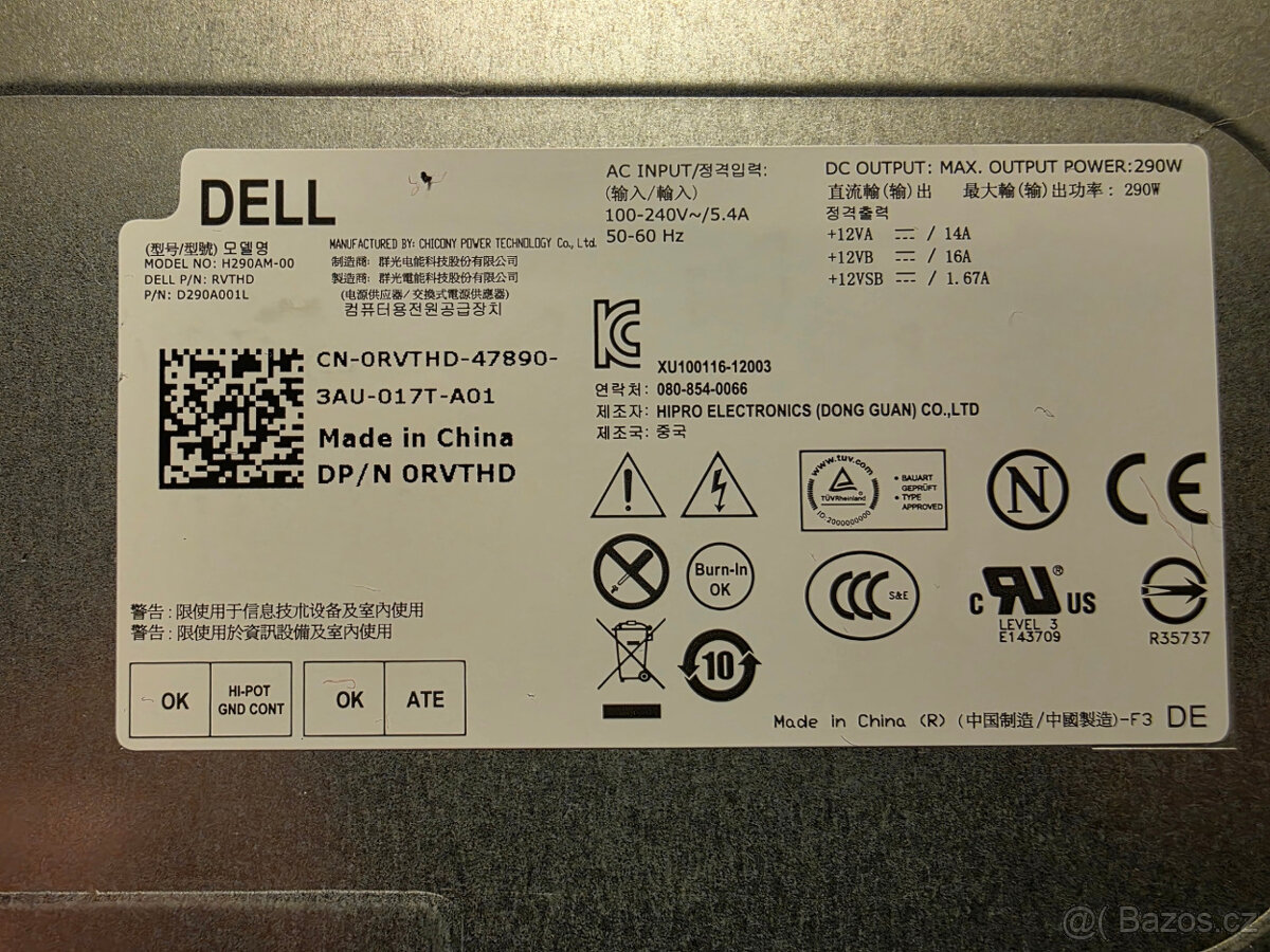 Zdroj DELL Optiplex 9020