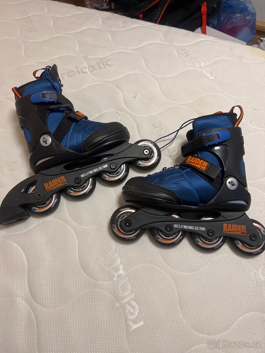 Kolečkové brusle RAIDER PRO