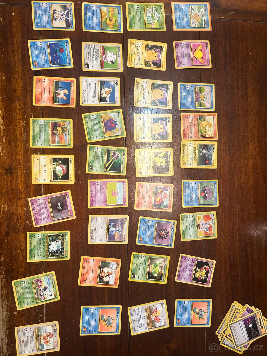 Pokemon karty 1999