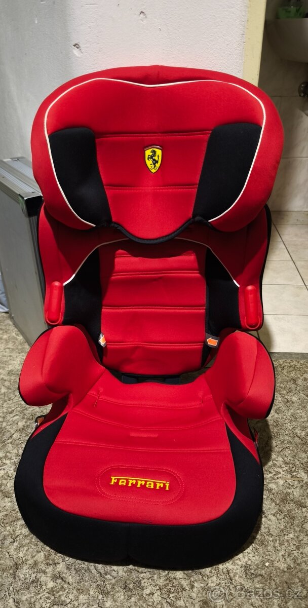 Ferrari Autosedačka Befix SP,15-36kg černá/červená