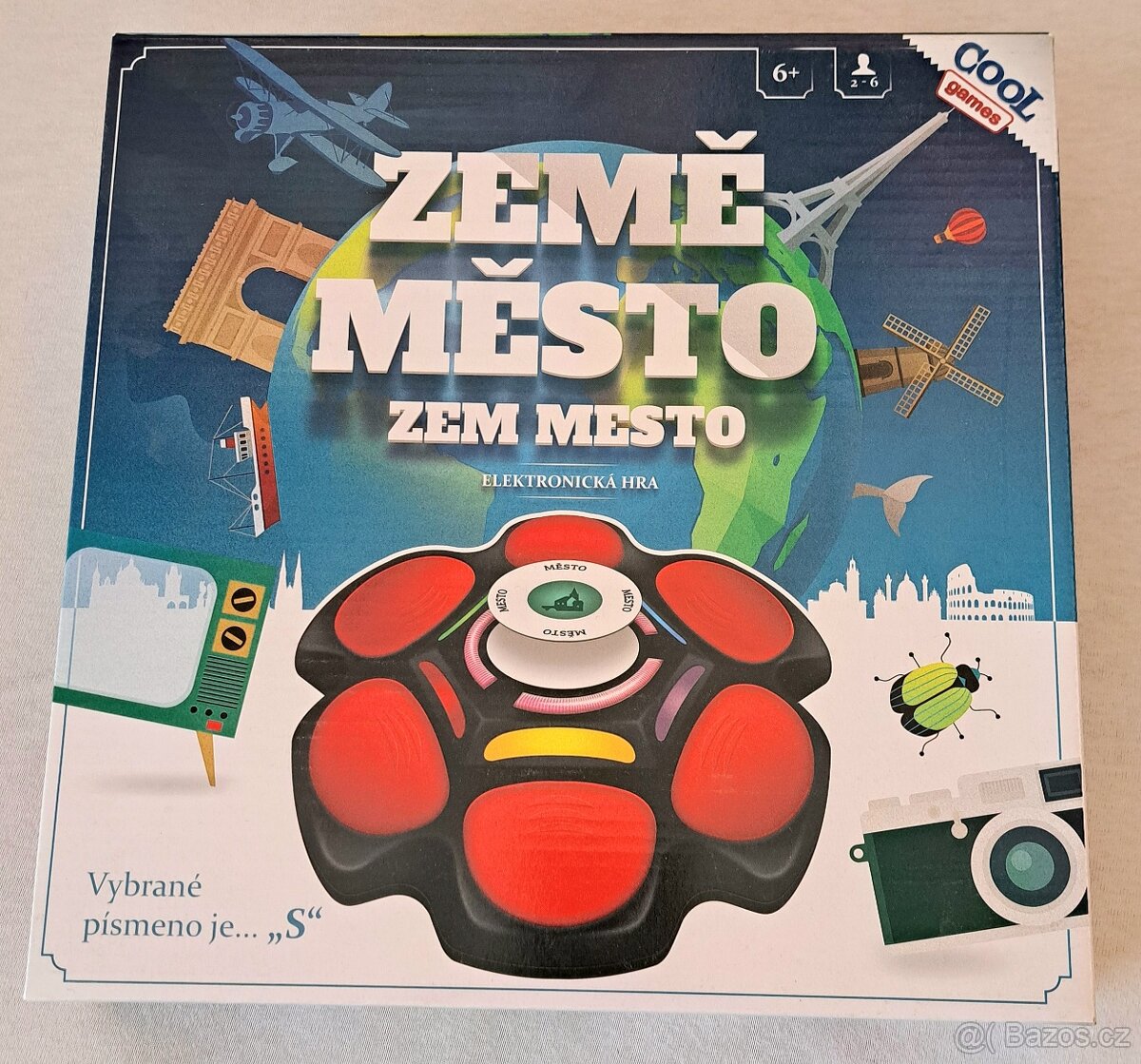 Elektronická hra Země Město nová