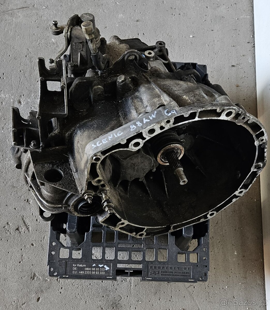 Převodovka 6q Reault Scenic 2 88 kw