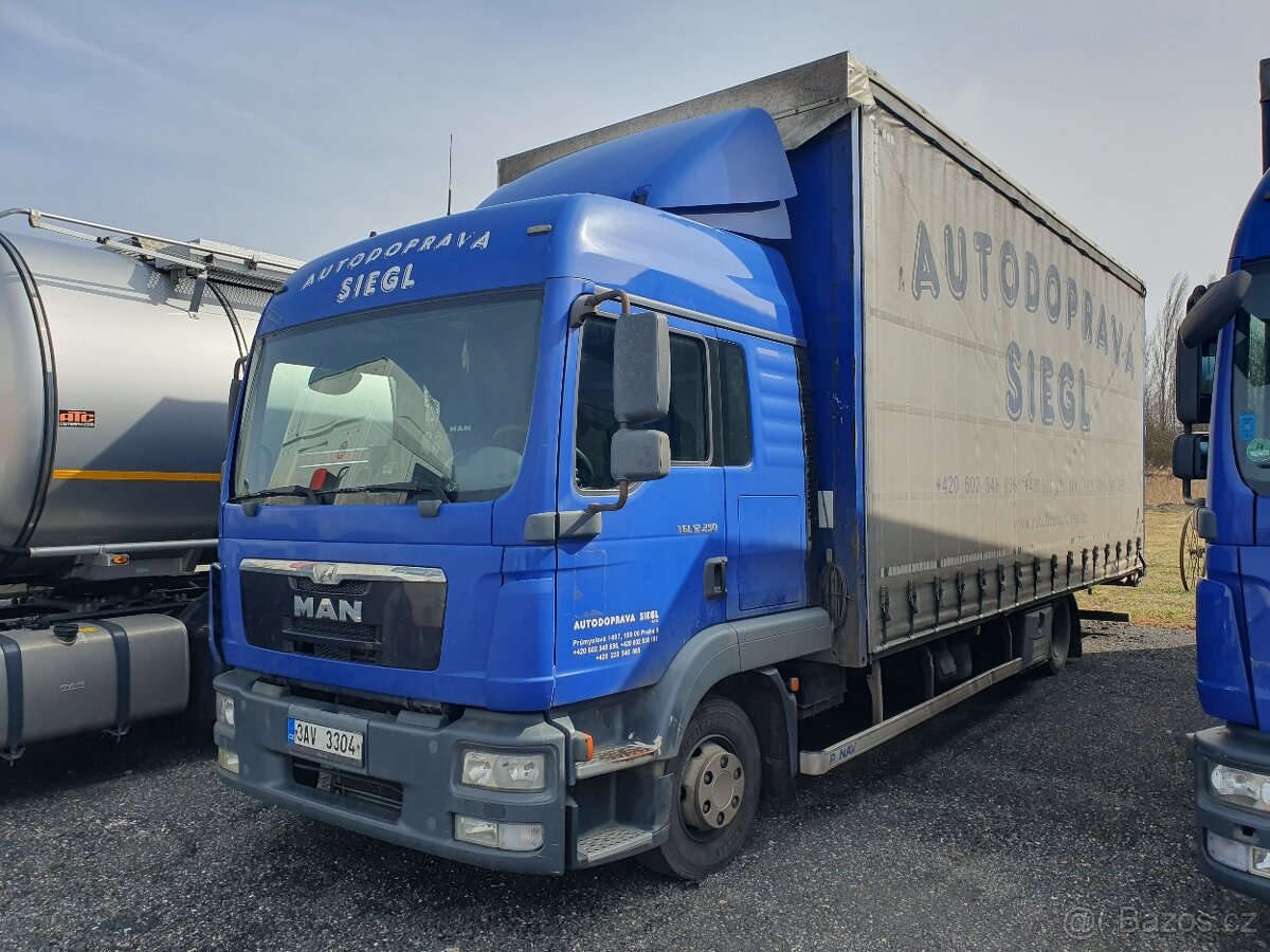 MAN TGL 12.250, 2ks (vadné motory)