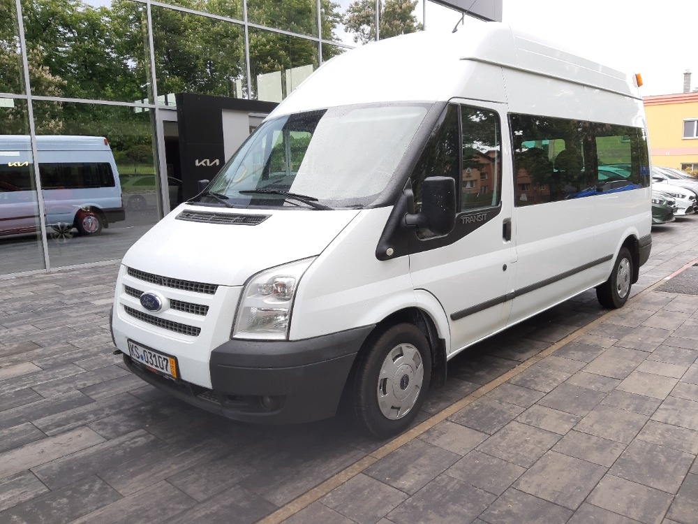 FORD TRANSIT DEVĚT MÍST, L3H3, KLIMA, KAMERA