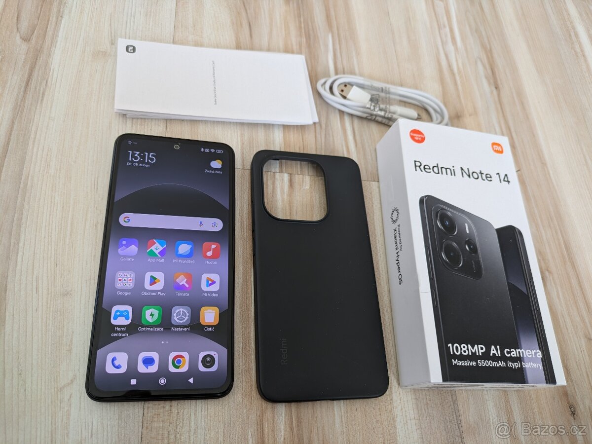 Xiaomi Redmi Note 14 -6.67" P-OLED 6+2GB RAM/128GB ROM