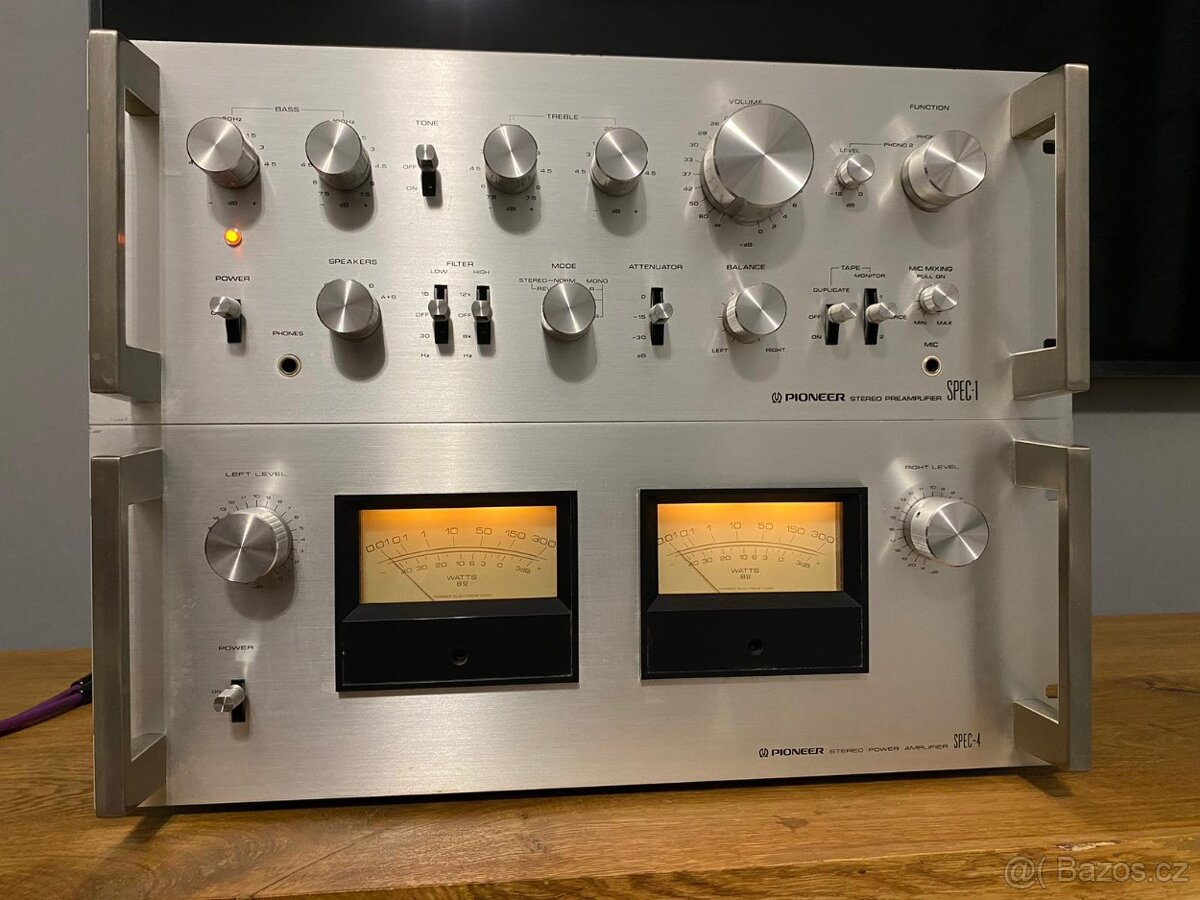 PIONEER SPEC 1 SPEC 4 TOP AUDIOPHILE STEREO SET