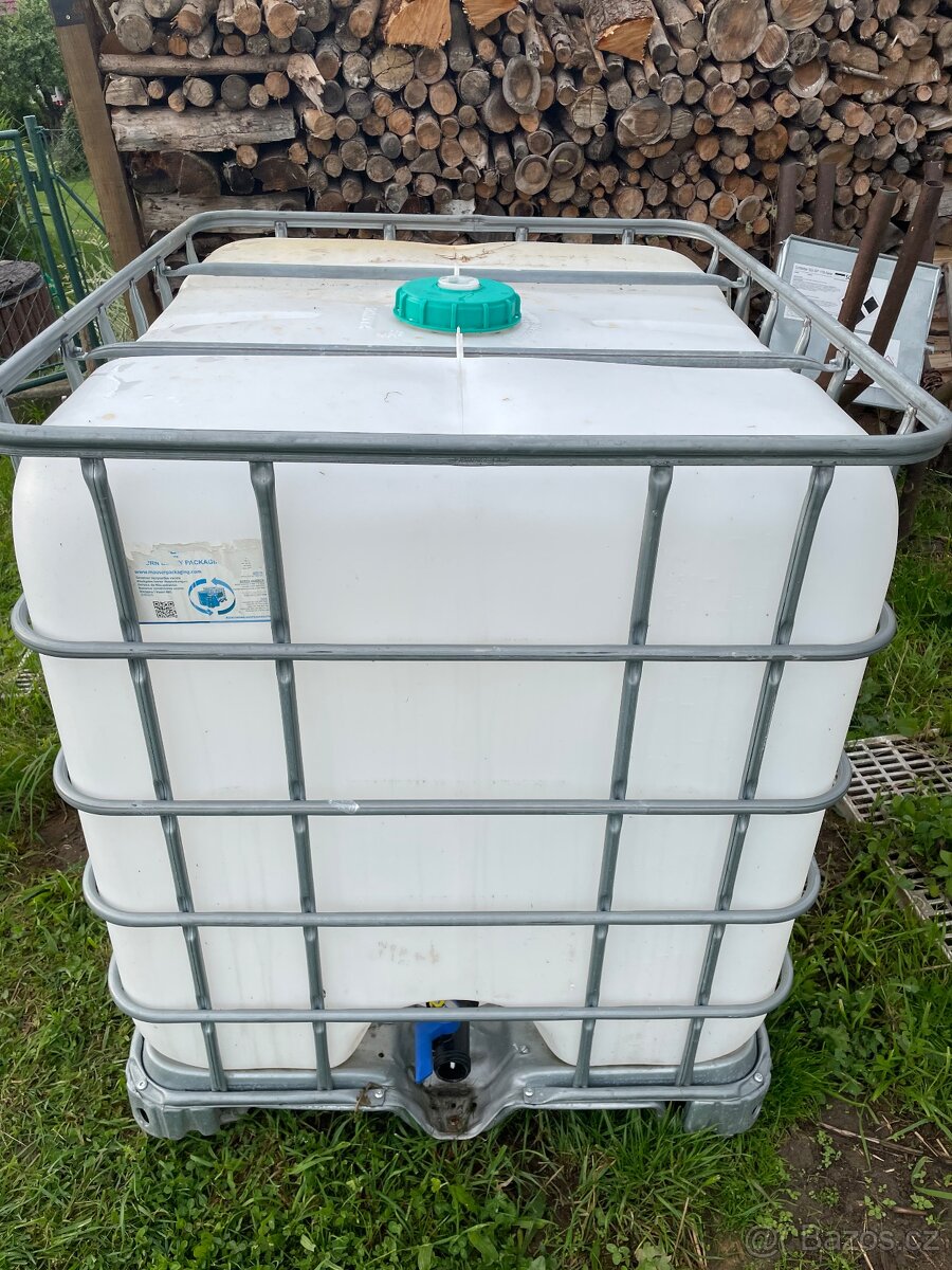 Ibc 1000l vymytý