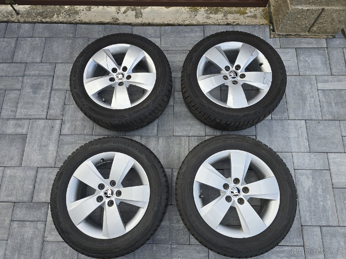 Škoda fabia alu kola 5x100 r15 ET38