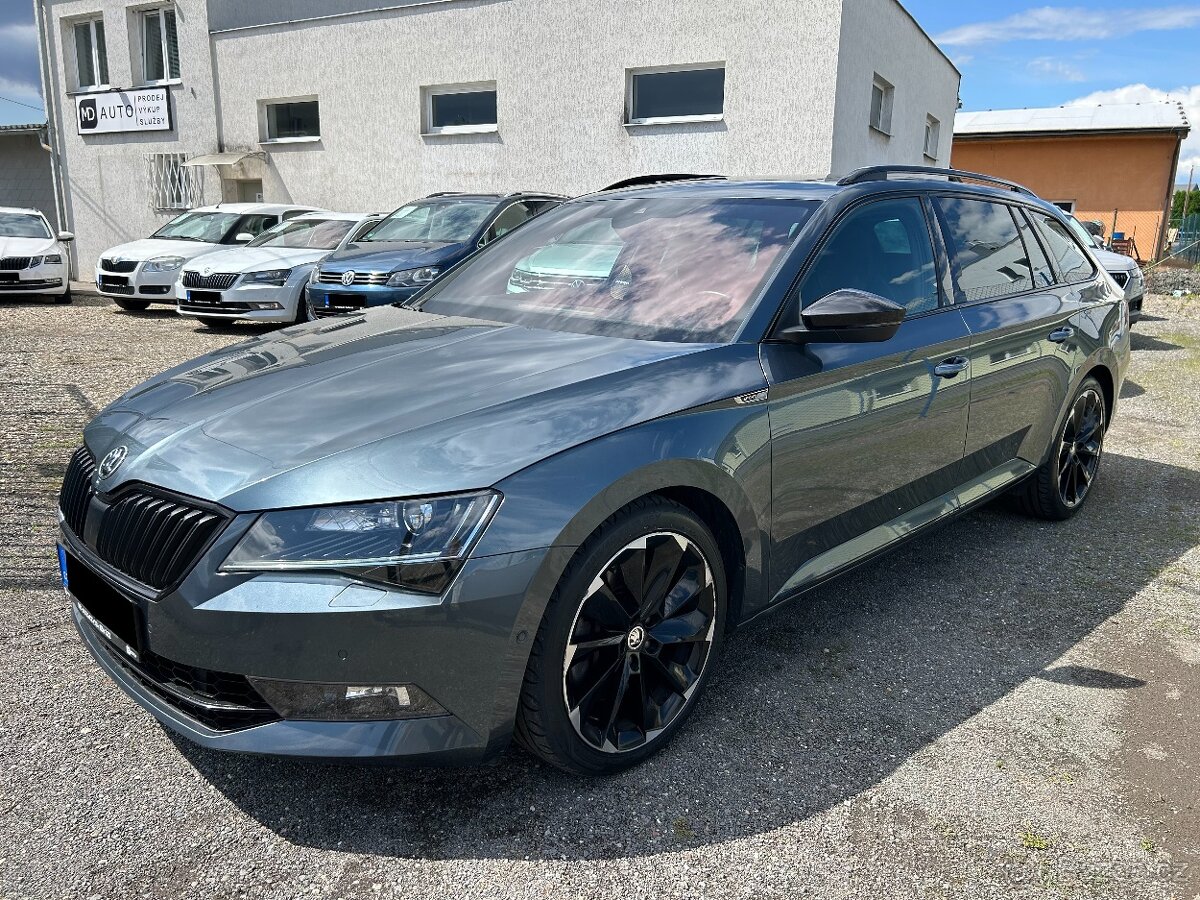 ŠKODA SUPERB III 2.0TSI 206KW 4x4 DSG SPORTLINE ČR DPH
