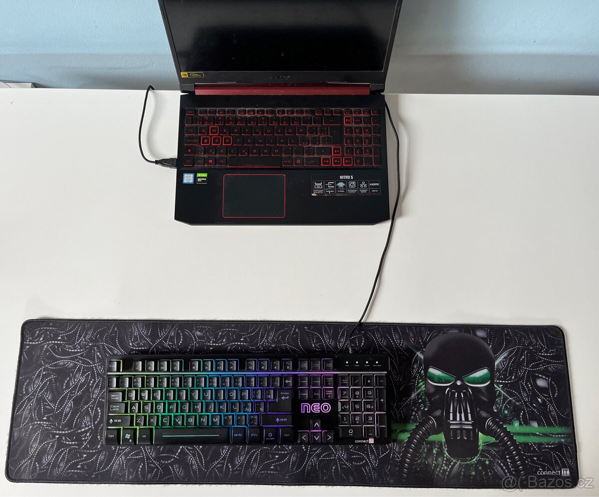 Herní klávesnice Connect IT NEO + podložka ZDARMA
