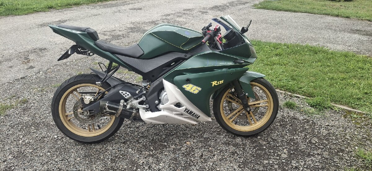 Yamaha yzf-r125 2010 po GO