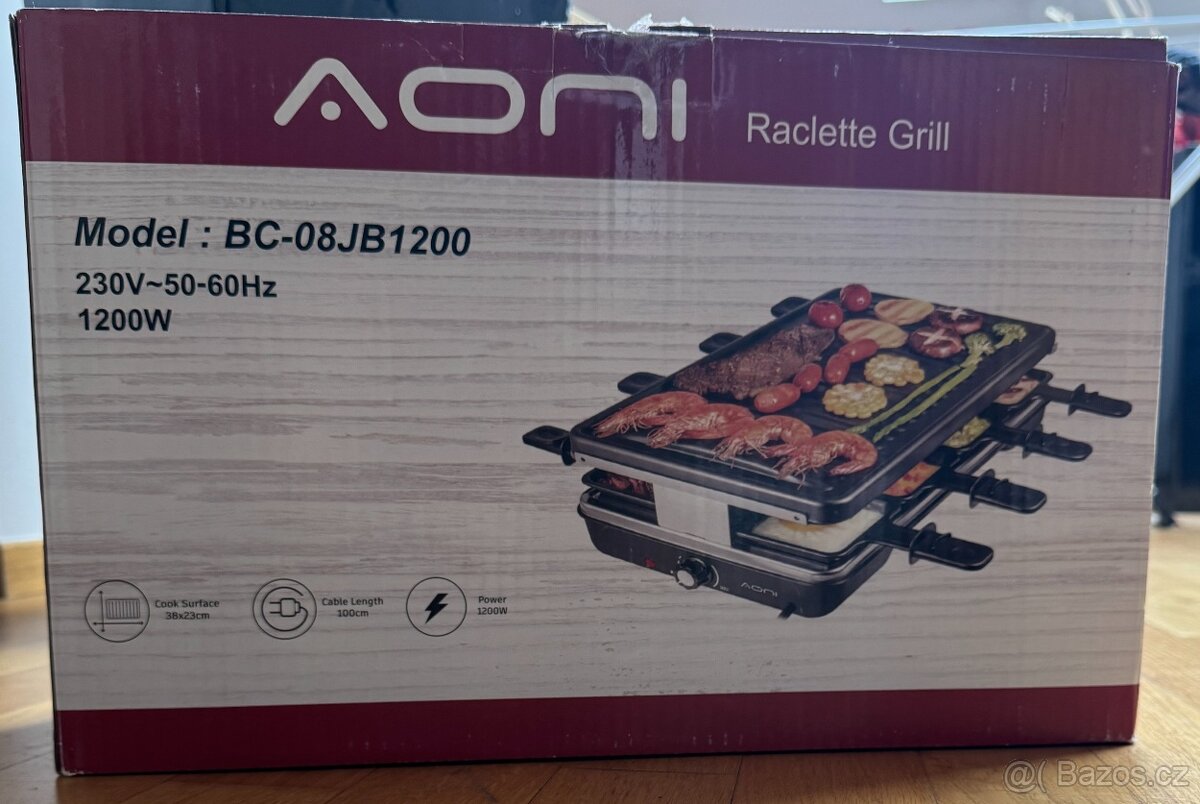 AONI  Grill elektryczny Raclette