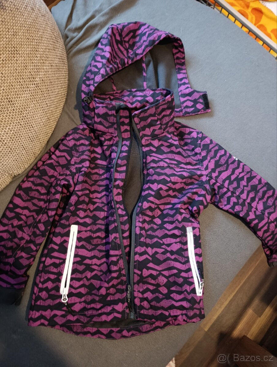 Dívčí softshellová bunda vel.122