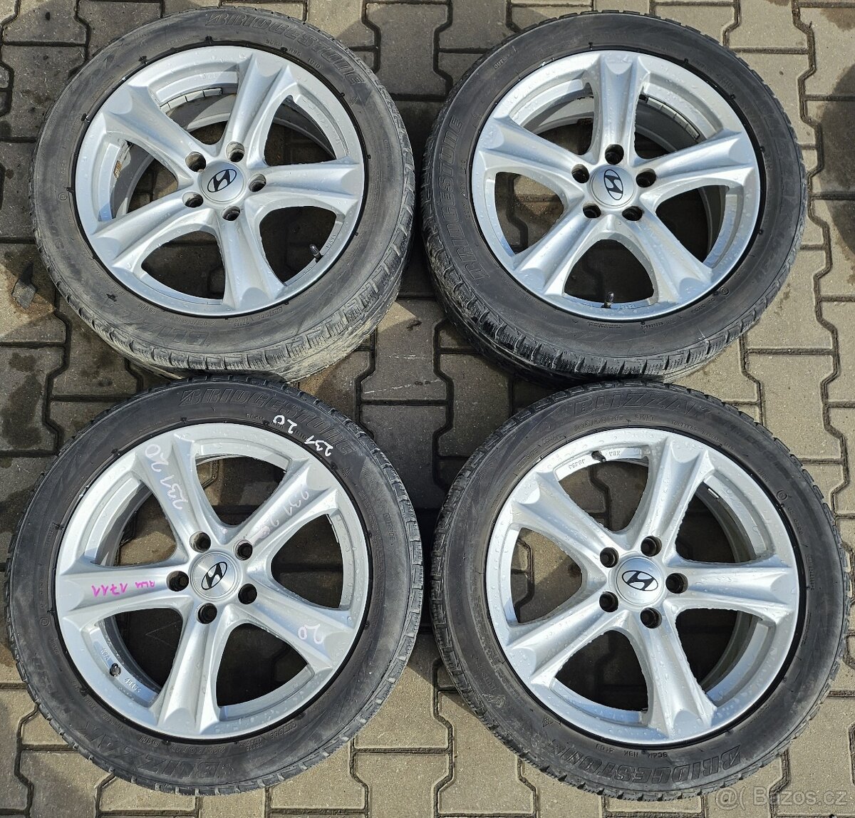 Prodám ALU kola Hyundai č. 1711