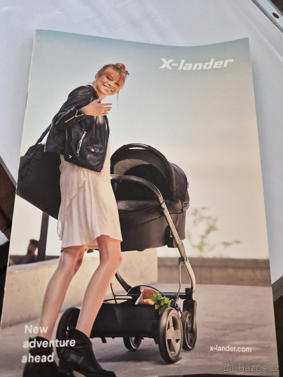 Kočárek X-LANDER s hlubokou korbou