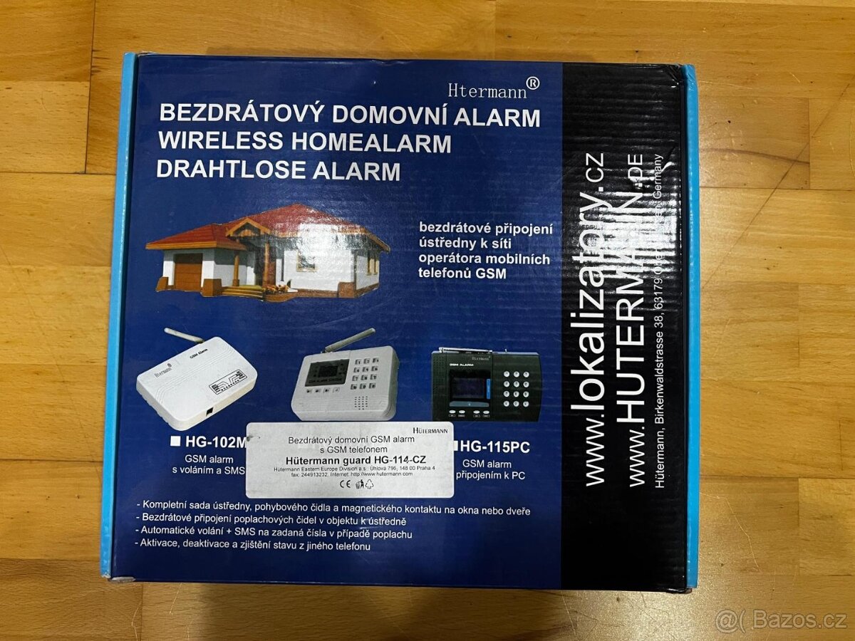 Domovní alarm Hutterman Guard HG-114