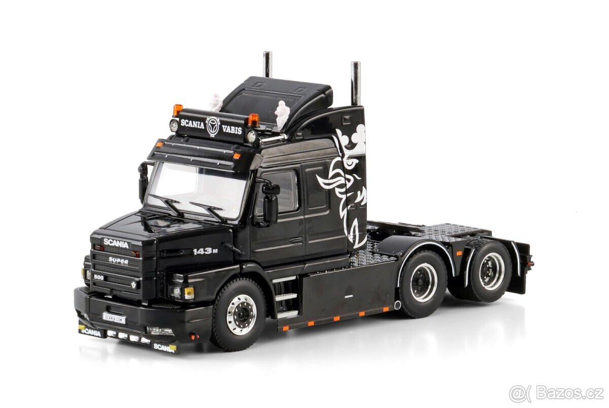 Kovový model kamion SCANIA 3 SERIES TORPEDO STREAMLINE 6x2
