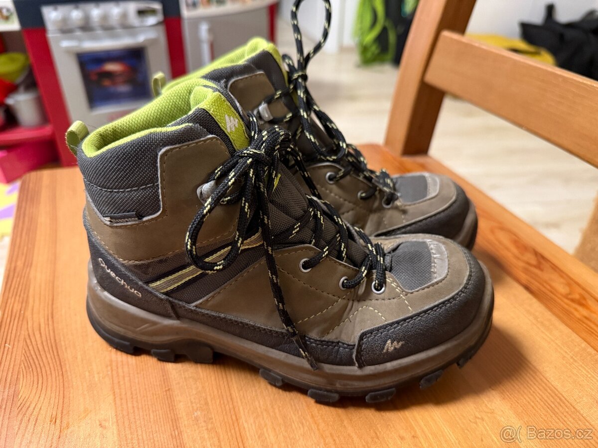 dětské turistické/zimní boty Quechua, vel.34