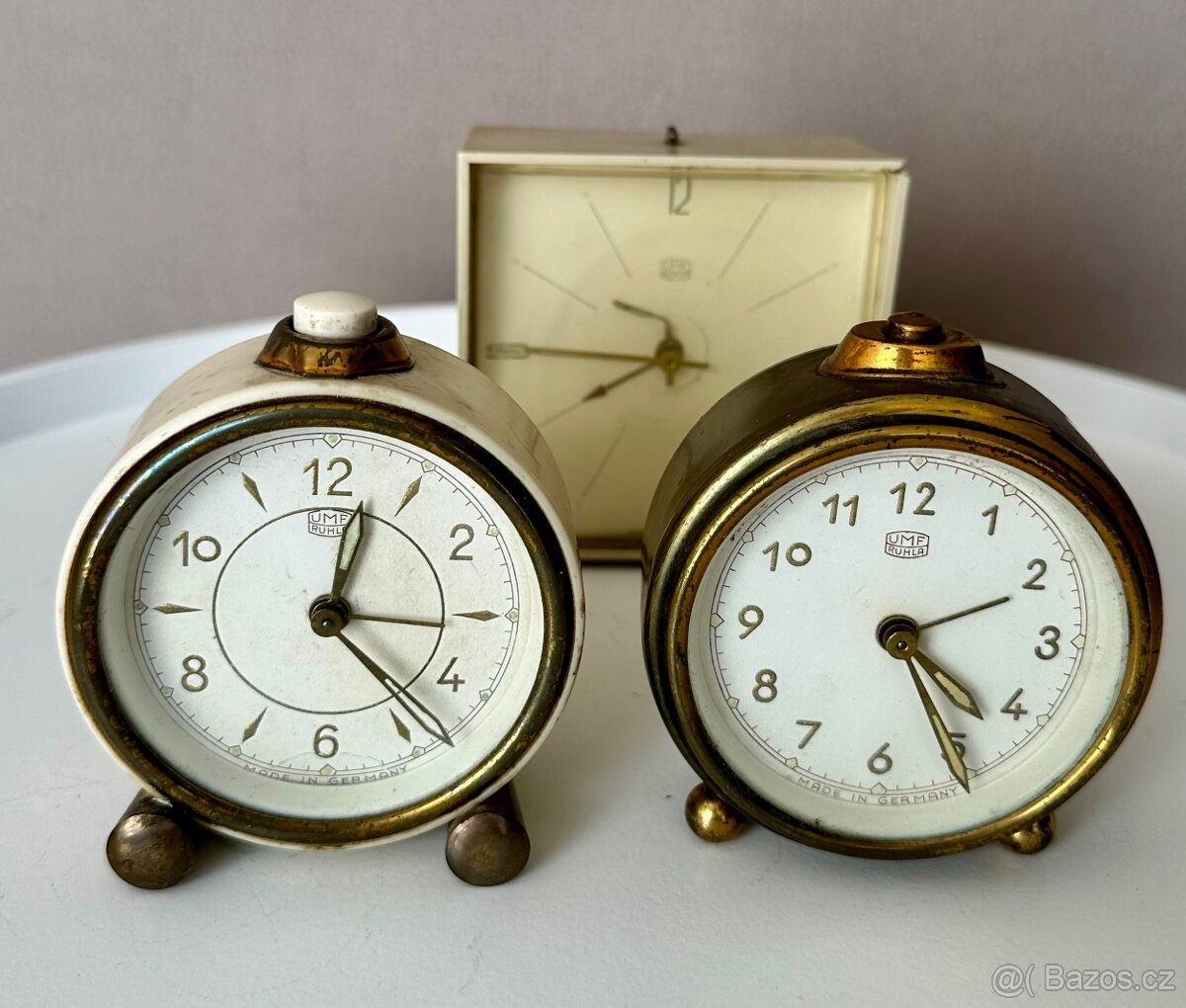 Staré budíky zn.Ruhla