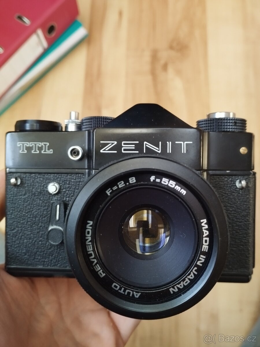 Zenit TTL s obj. Revuenon 2.8/55