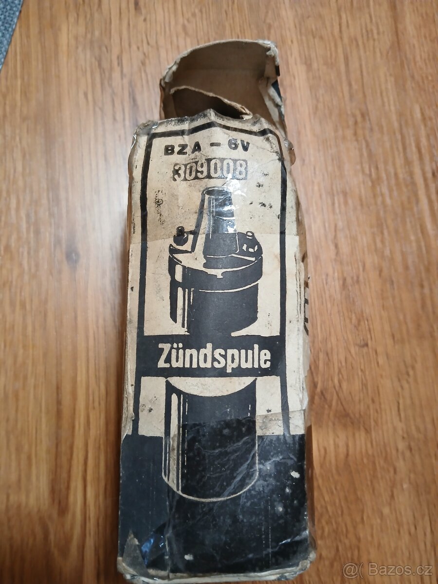 Trabant originální cívka DDR 6 V a další věci