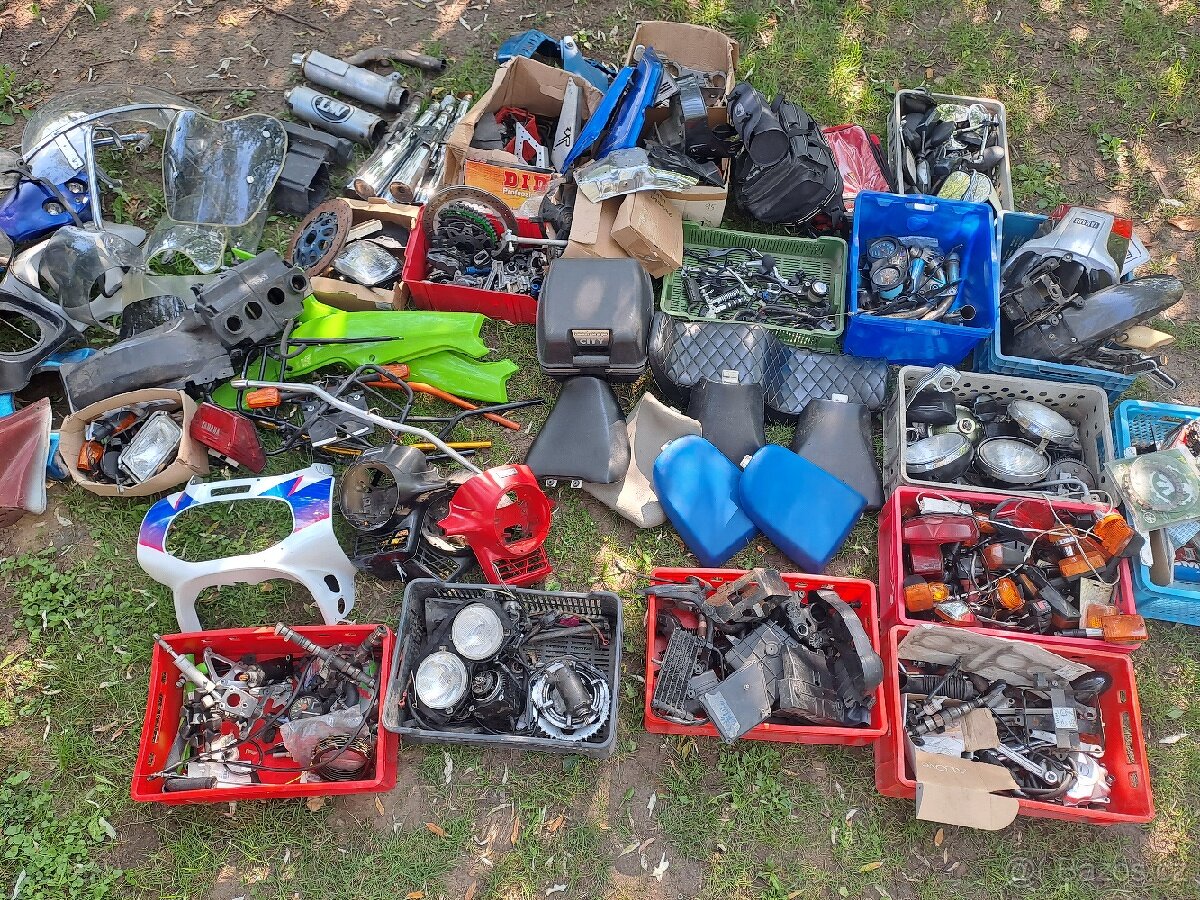 Díly Kawasaki, Honda, Yamaha, Suzuki