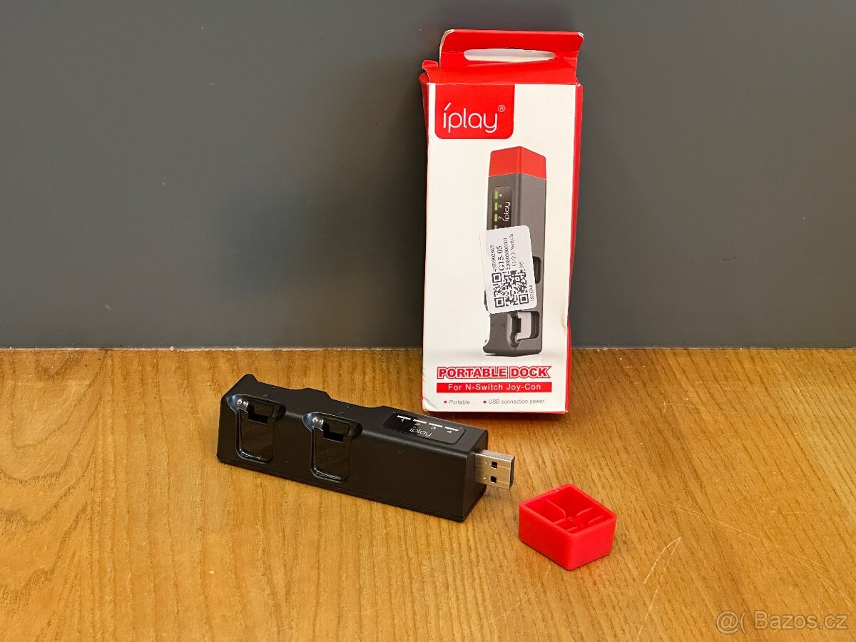 iPlay USB nabíječka na 4 joycony k Nintendo Switch, NOVÁ