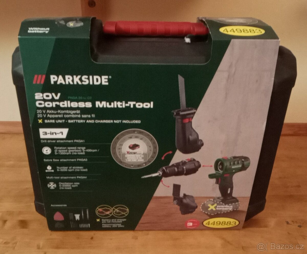 PARKSIDE Aku kombinované nářadí PKGA 20-Li C2