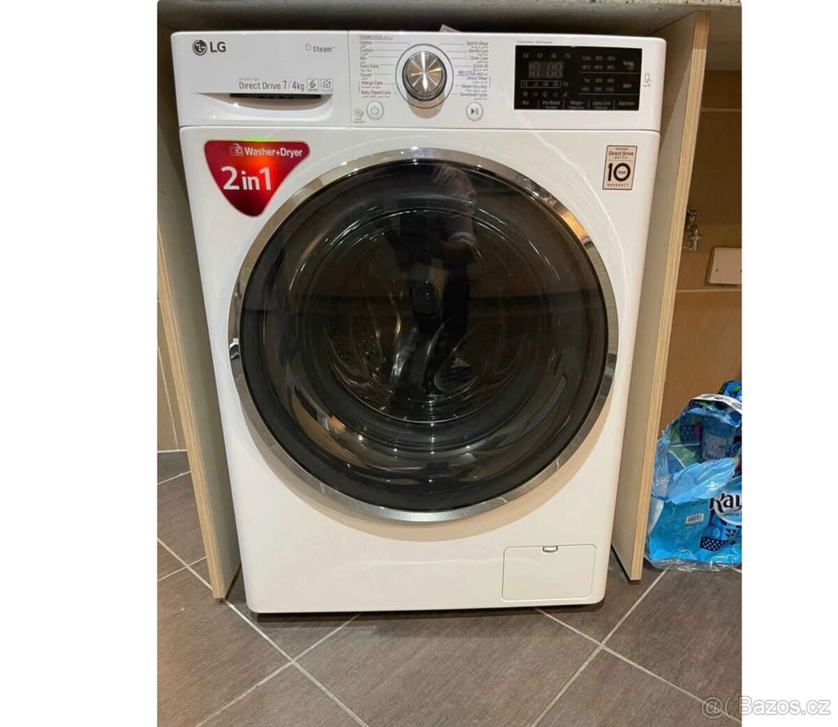 Pračka LG 2v1 se sušičkou SLIM Úzká 45cm