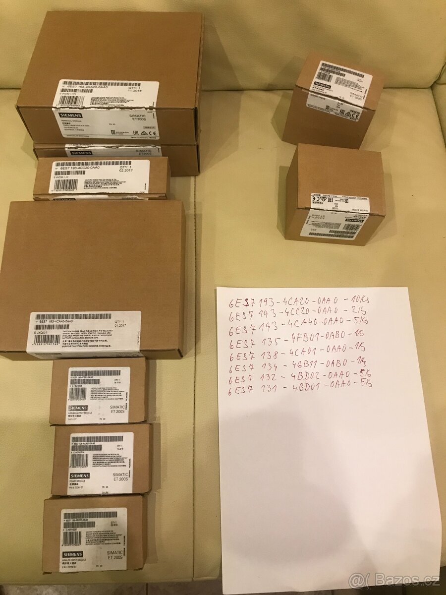 Elektronický modul pro PLC 6ES7