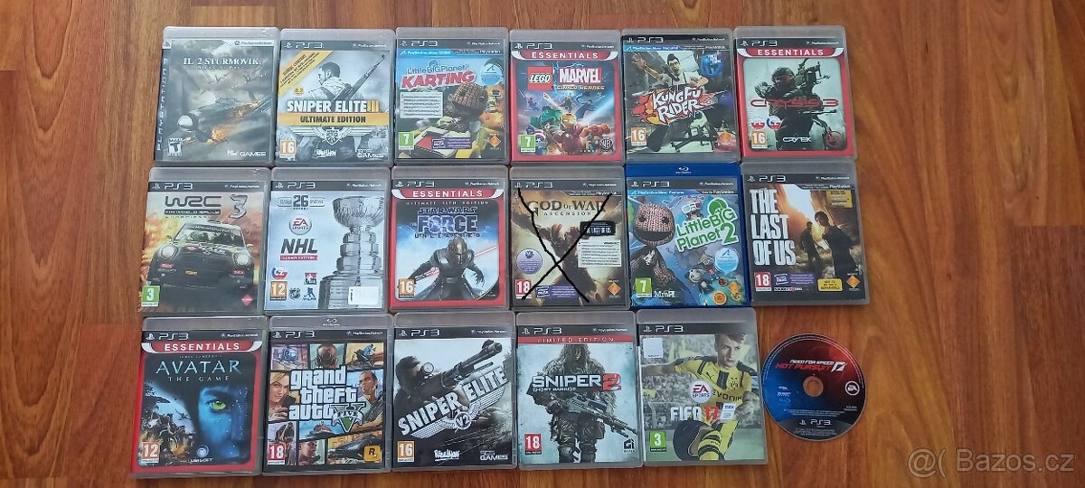Prodám herní pecky na playstation 3
