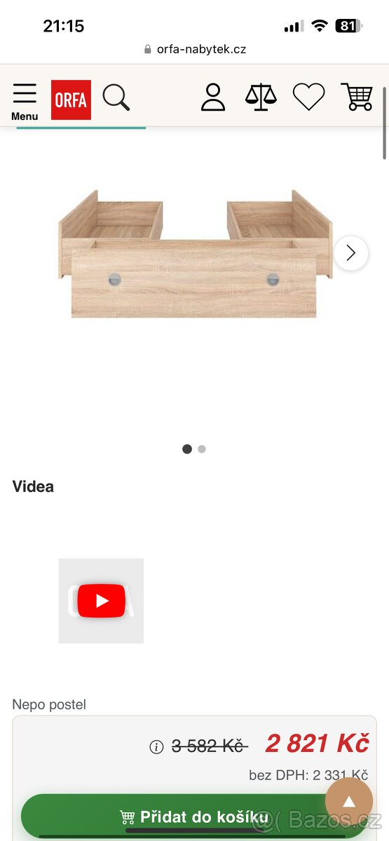 3X šuplíky