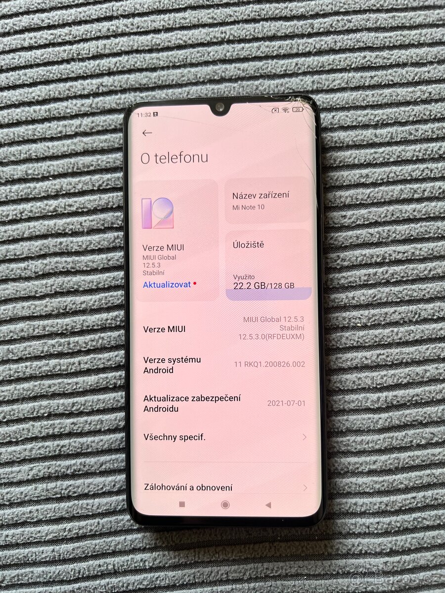 Xiaomi mi note 10 6/128gb
