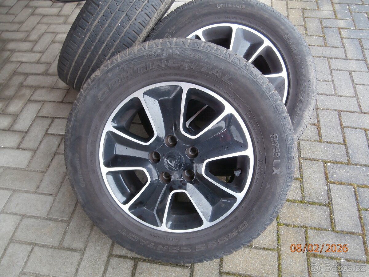 ALU KOLA 5x114,3 R 16 DASTER
