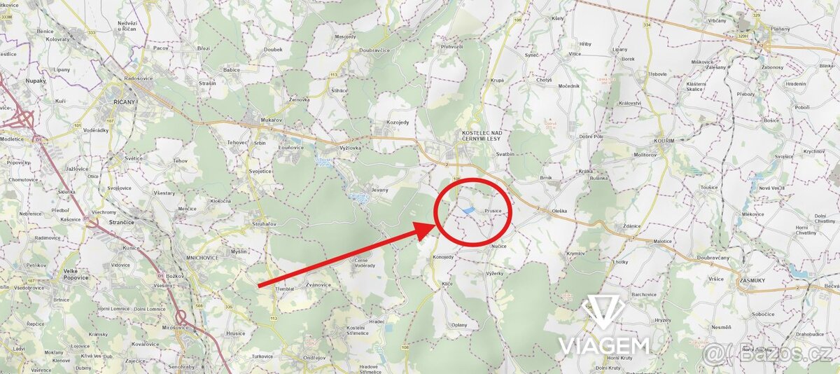 Prodej pozemku, 78615 m², východ, Praha