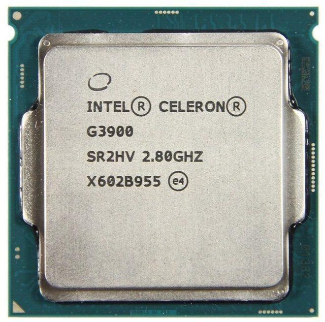 CPU Intel Celeron G3900 2,8 GHz, LGA1151