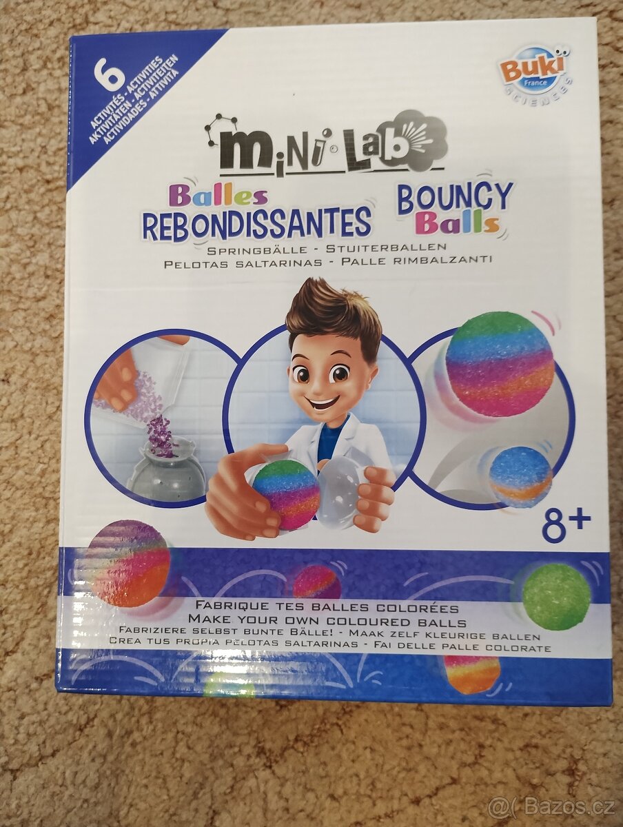 Mini Lab - Poskakující míčky
