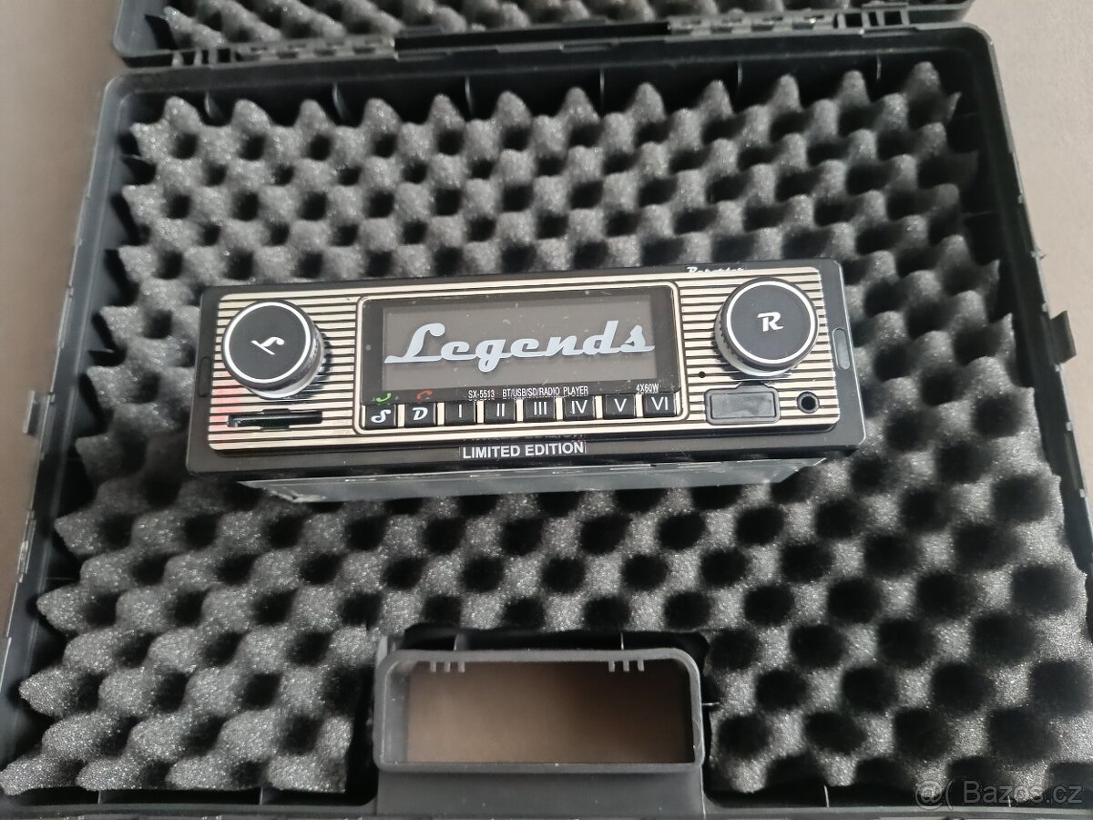 Autorádio Legends by Reporter LIMITED EDITION